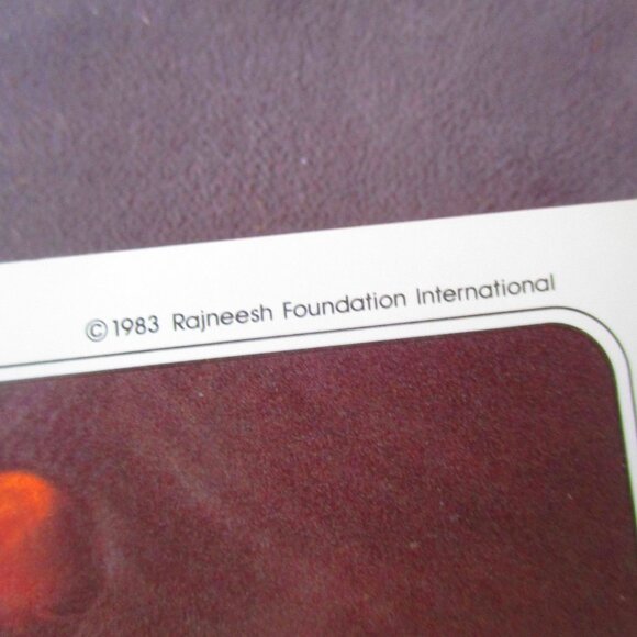 Rajneesh Neo Tarot RARE Vintage 1983 Osho - Picture 4 of 13